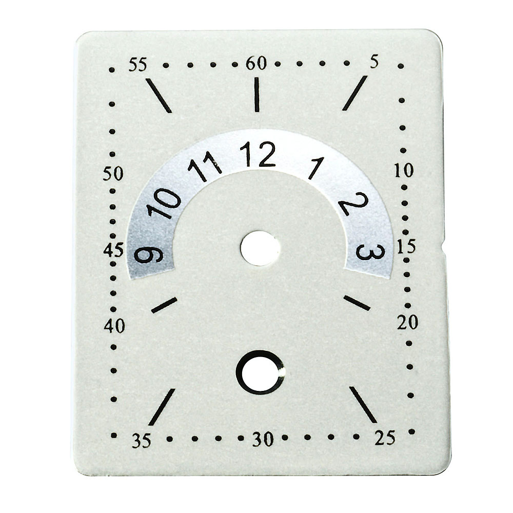 Etching Effect on Dial 